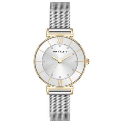 Front view of Anne Klein Women's Quartz AK-5295SVTT