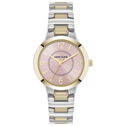 Front view of Anne Klein Women's Quartz AK-5297PKTT