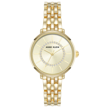 Front view of Anne Klein Women's Quartz AK-5306CHGB