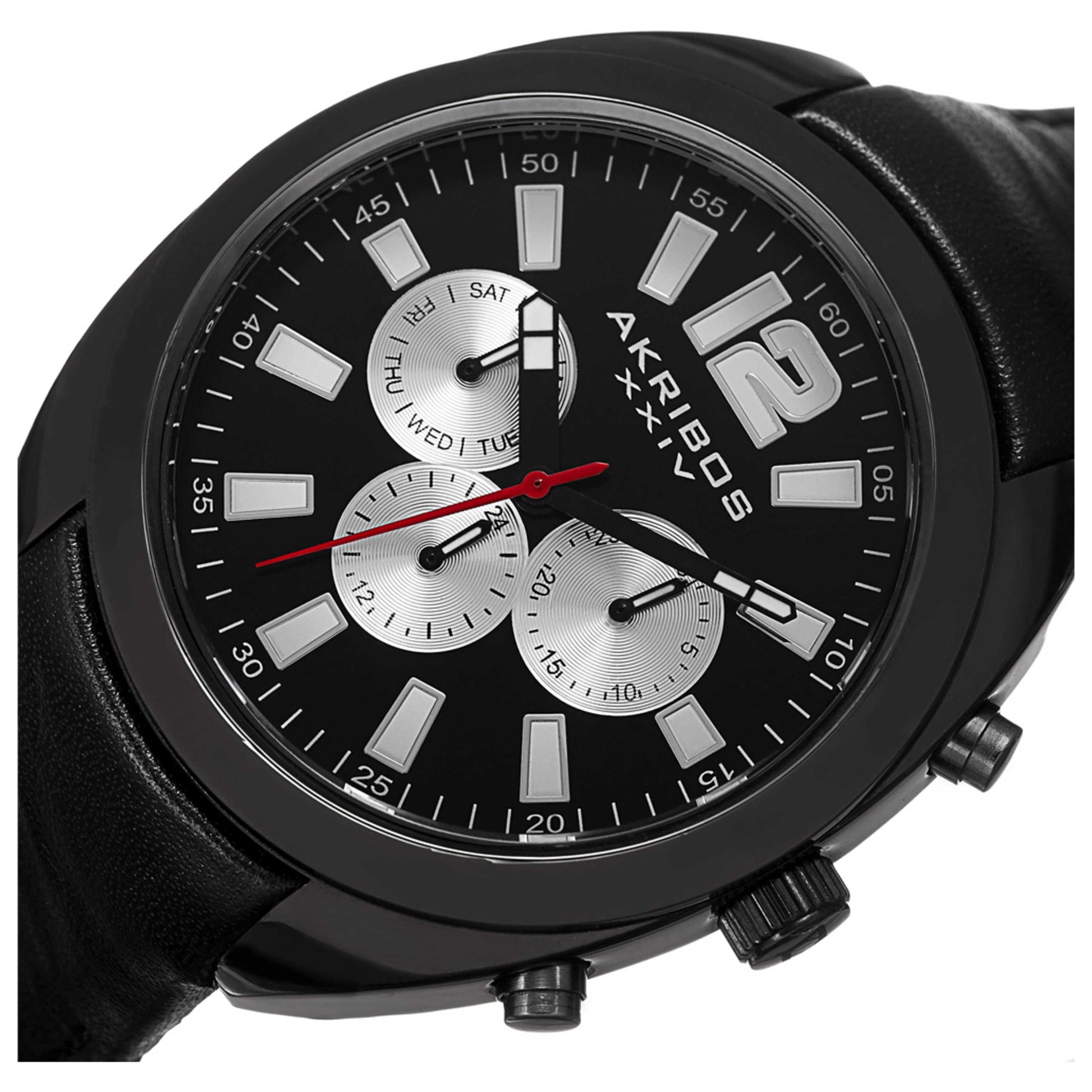 Akribos Xxiv Classic Men's Quartz Watch AK777BK - Image #5