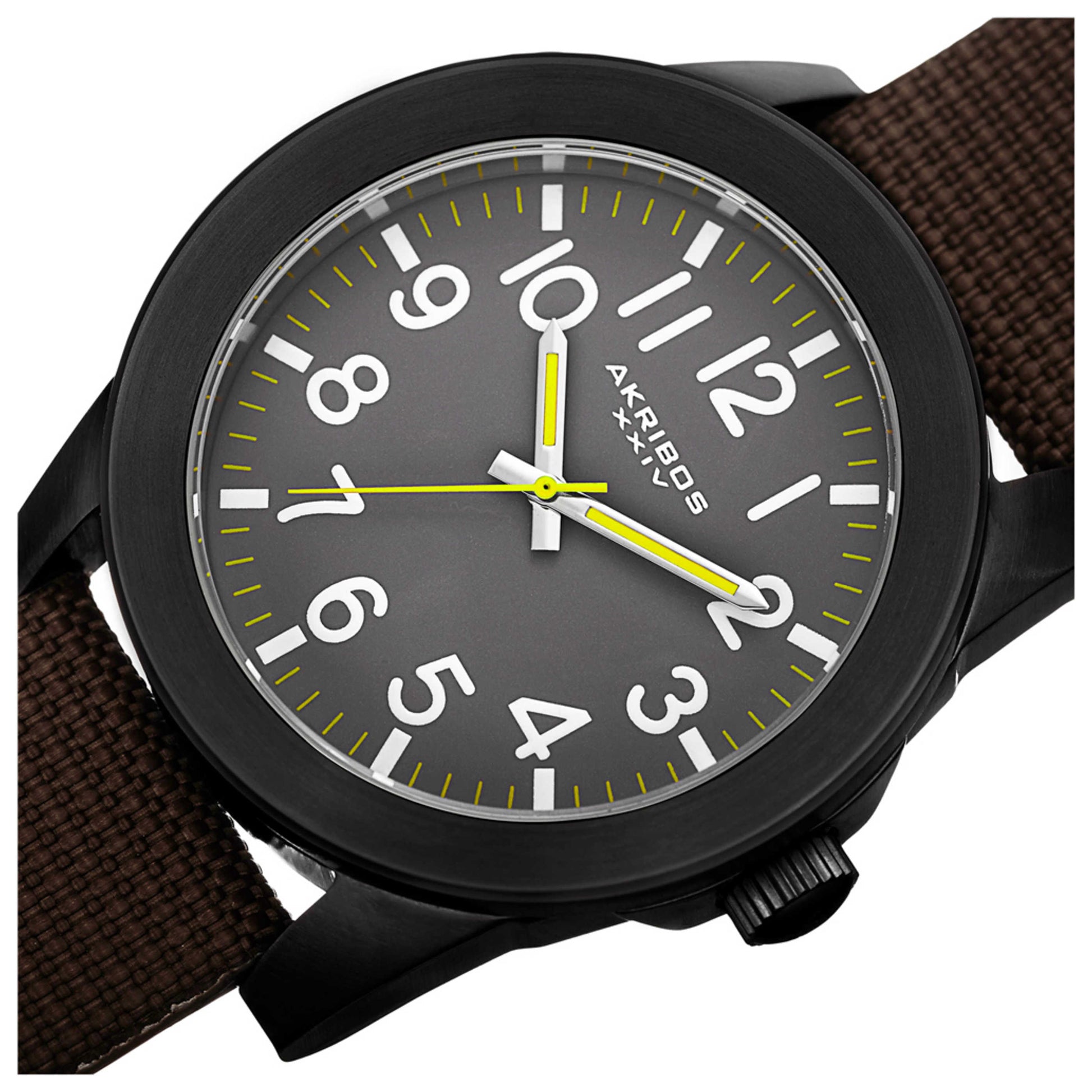 Akribos Xxiv Classic Men's Quartz Watch AK779BKBR - Image #5