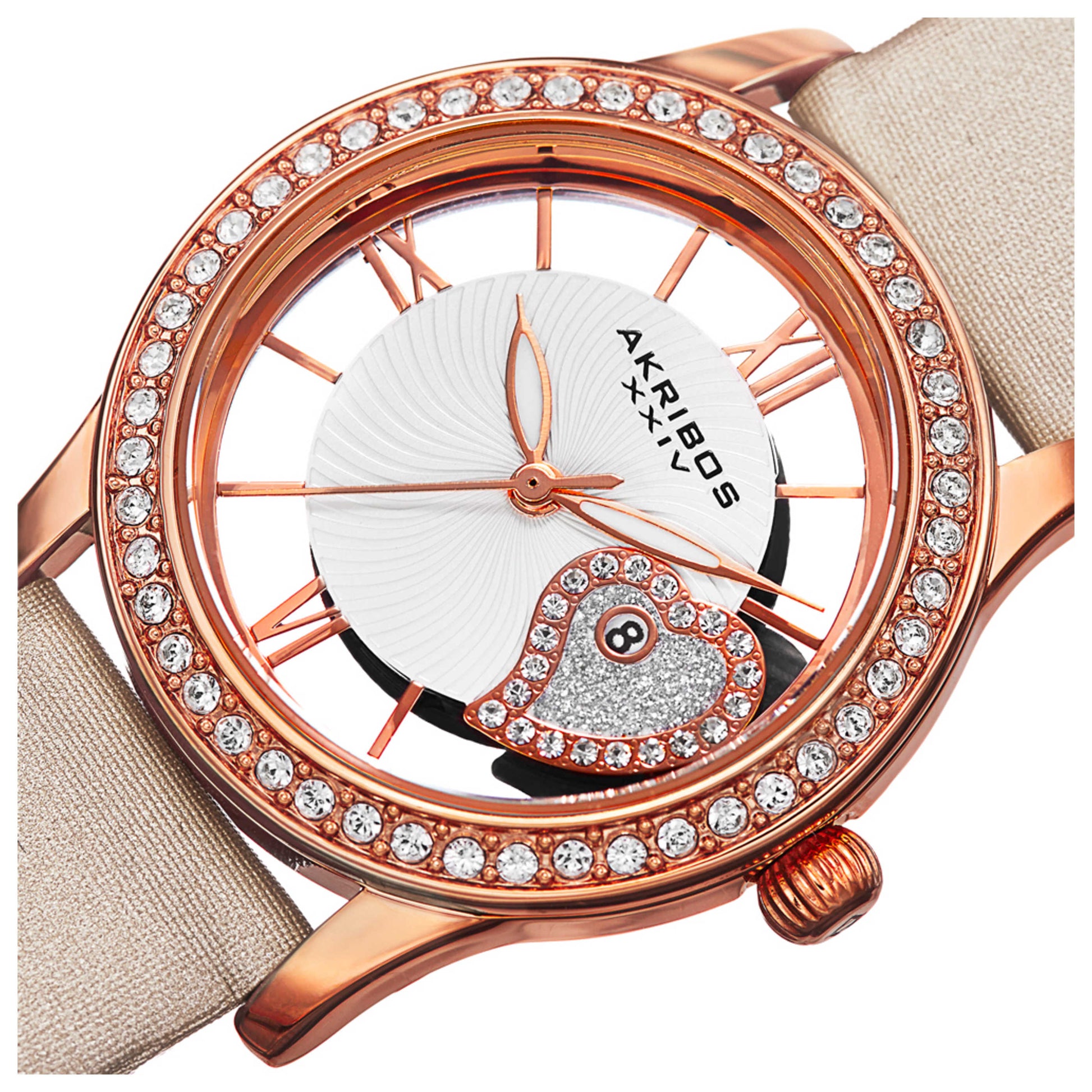 Akribos Xxiv Women's Quartz Watch AK811WTR - Image #5