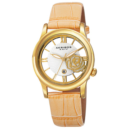 Front view of Akribos Xxiv Women's Quartz Watch AK837TN