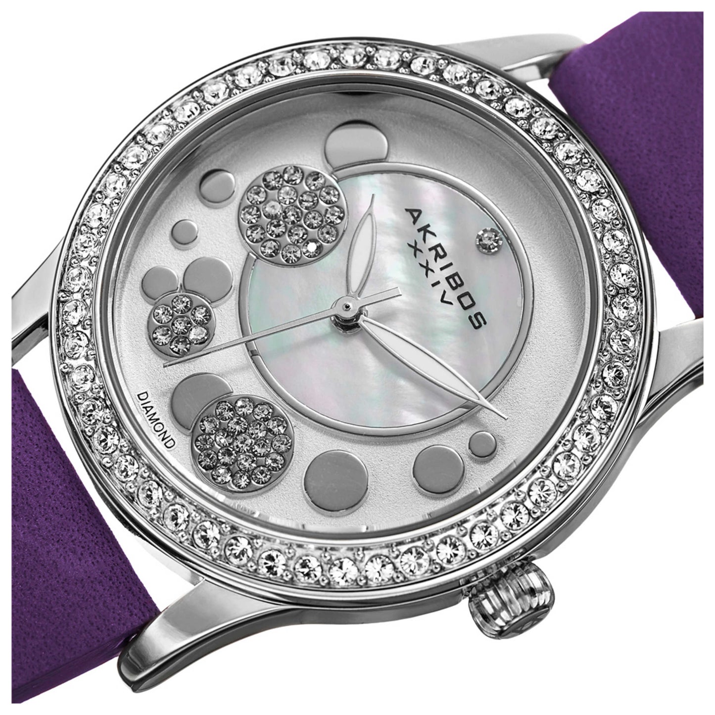 Akribos Xxiv Women's Quartz Watch AK843PU - Image #5