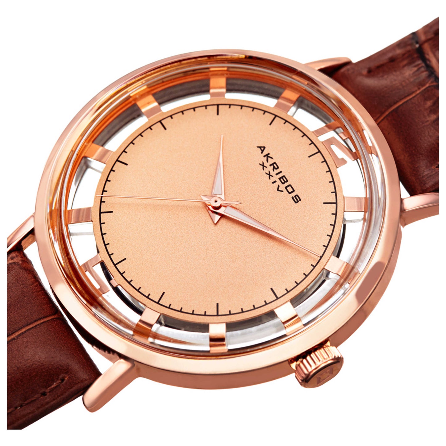 Akribos Xxiv Classic Men's Quartz Watch AK860RGBR - Image #5