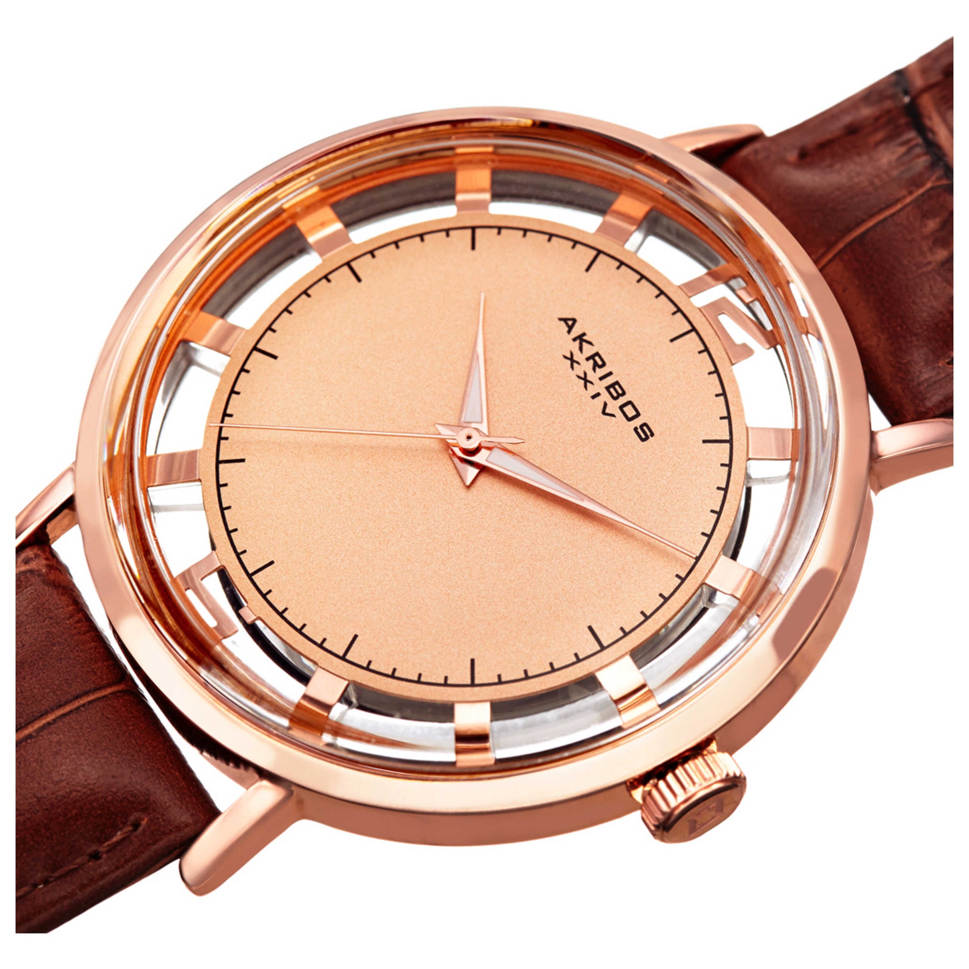 Akribos Xxiv Classic Men's Quartz Watch AK860RGBR - Image #5
