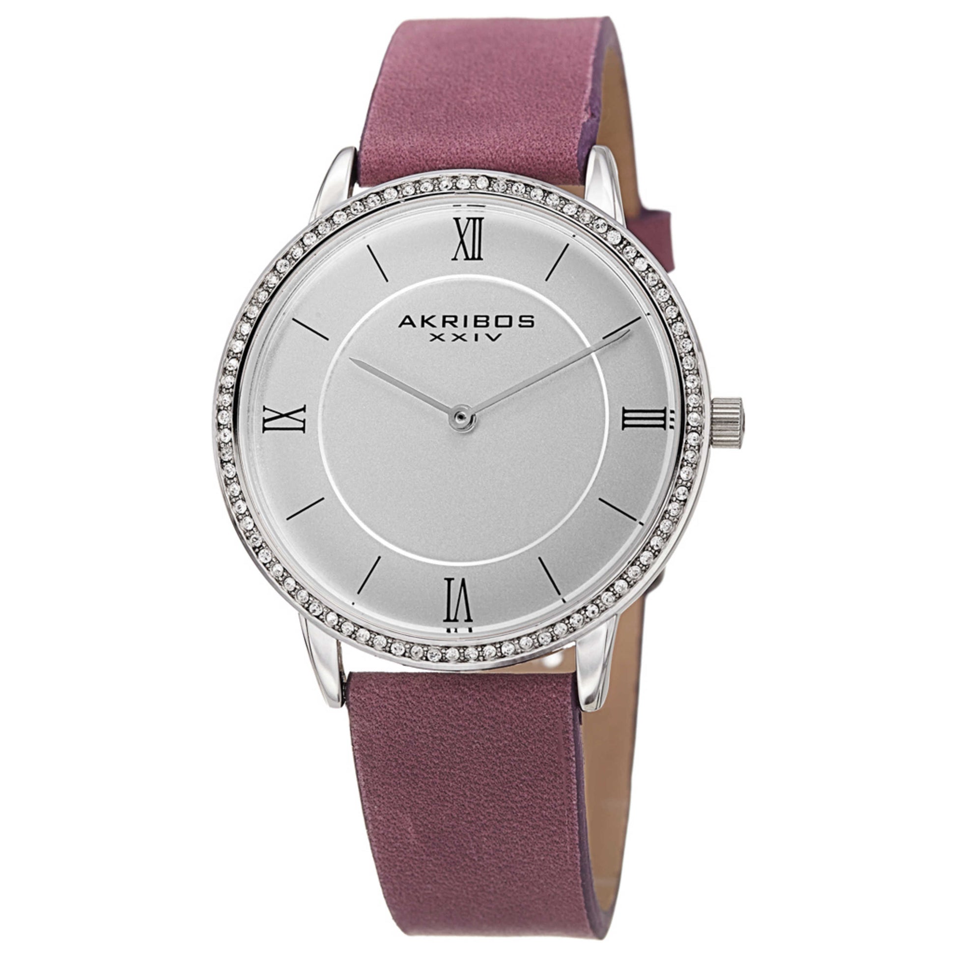 Front view of Akribos Xxiv Classic Women's Quartz Watch AK924PU