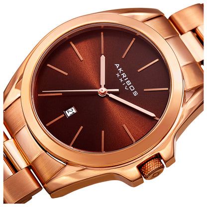 Akribos Xxiv Classic Unisex Quartz Watch AK948RGBR - Image #5