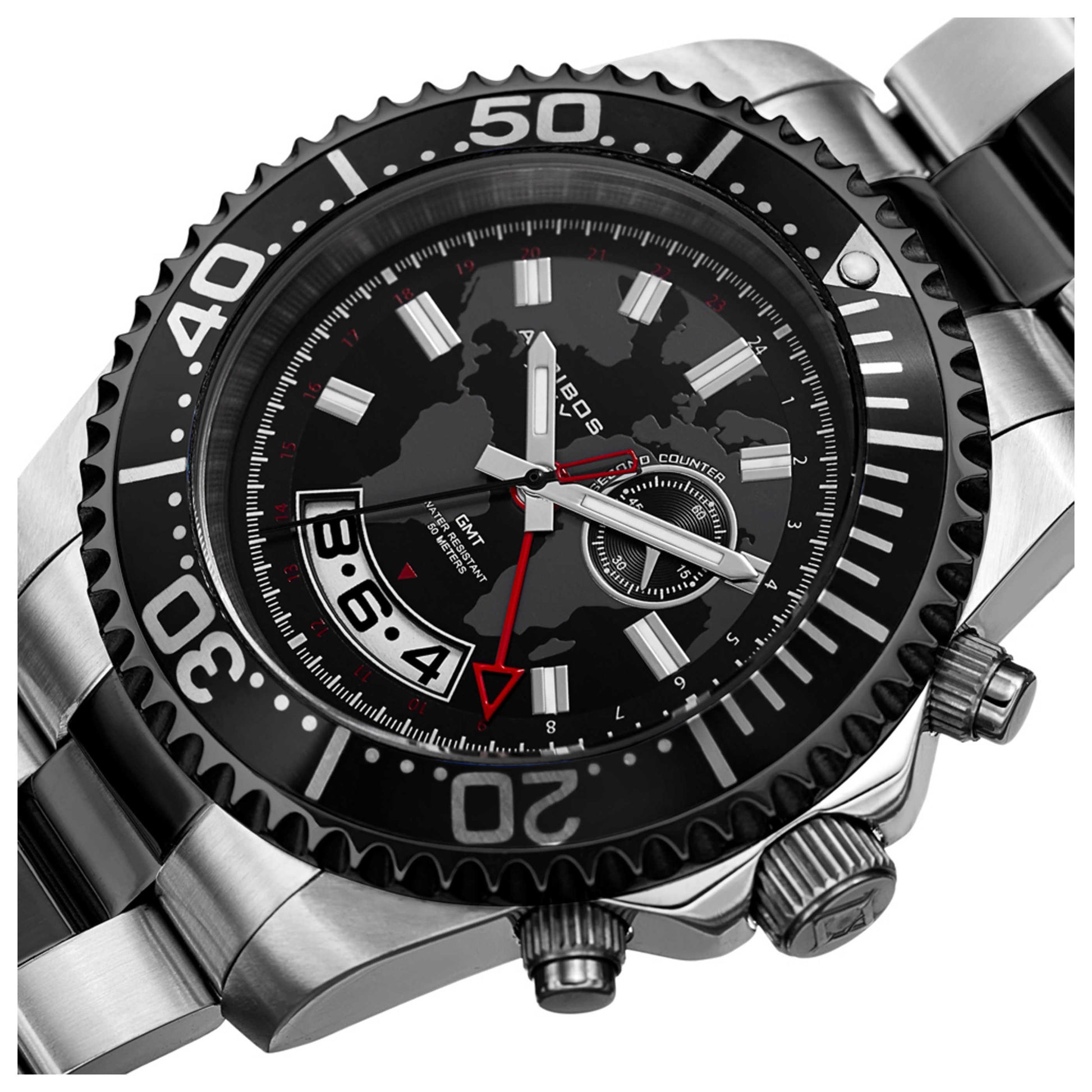 Akribos Xxiv Classic Men's Quartz Watch AK955TTB - Image #5