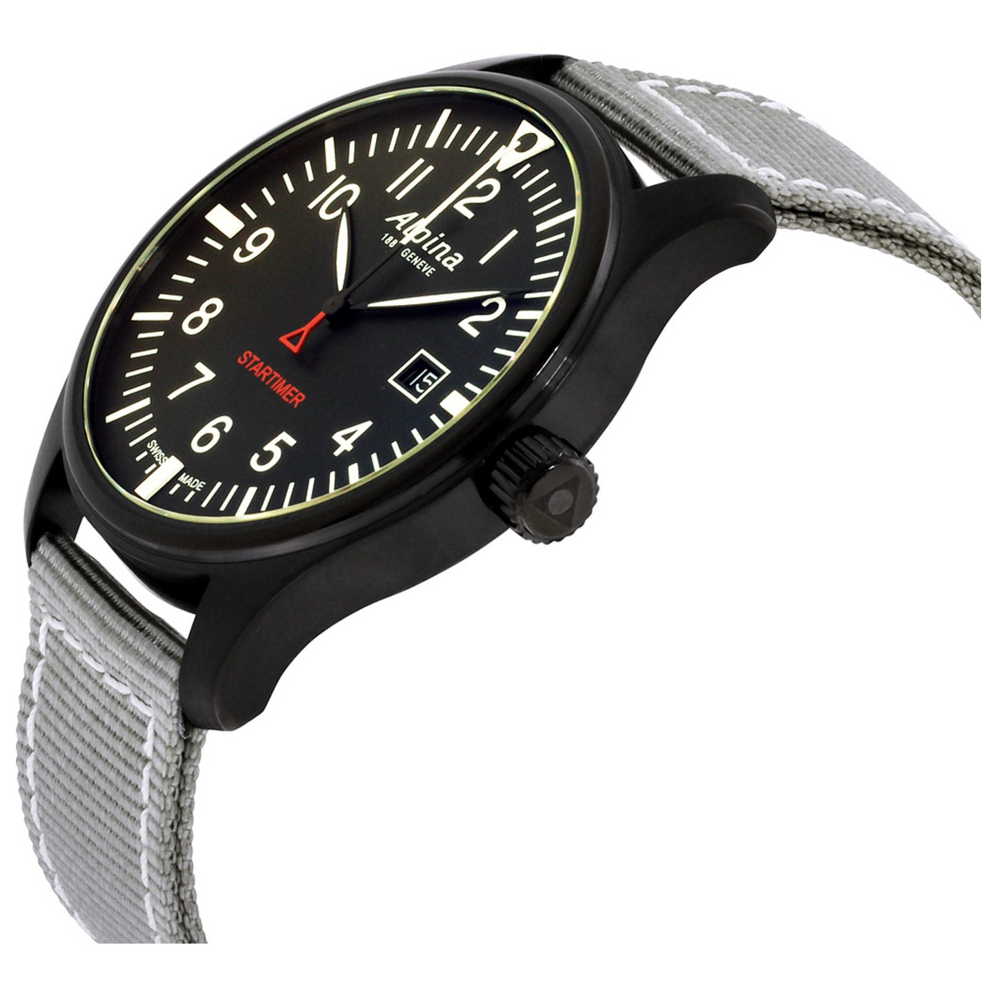 Alpina Startimer Pilot Men's Quartz Watch AL-240B4FBS6 - Image #2