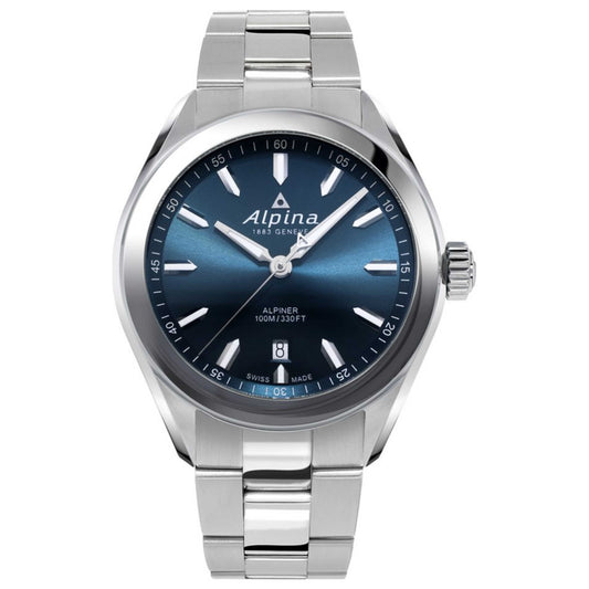 Front view of Alpina Alpiner Men's Quartz Watch AL-240NS4E6B