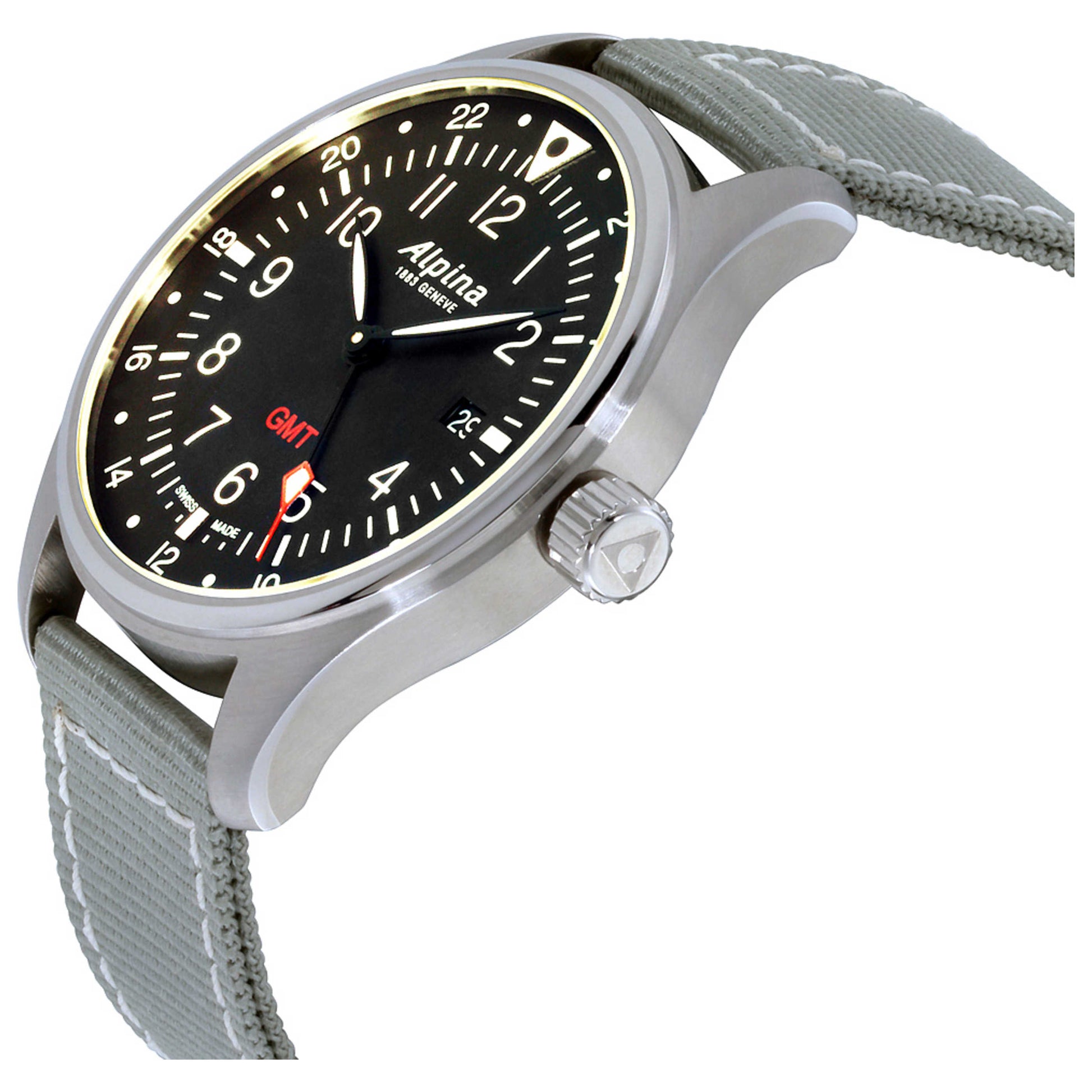 Alpina Startimer Pilot Men's Quartz Watch AL-247B4S6 - Image #2