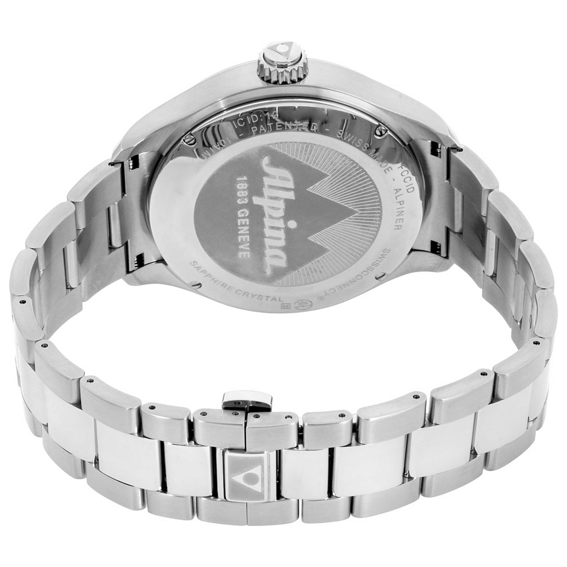 Alpina Horological Smartwatch Men's Quartz Smartwatch AL-285S5AQ6B - Image #3