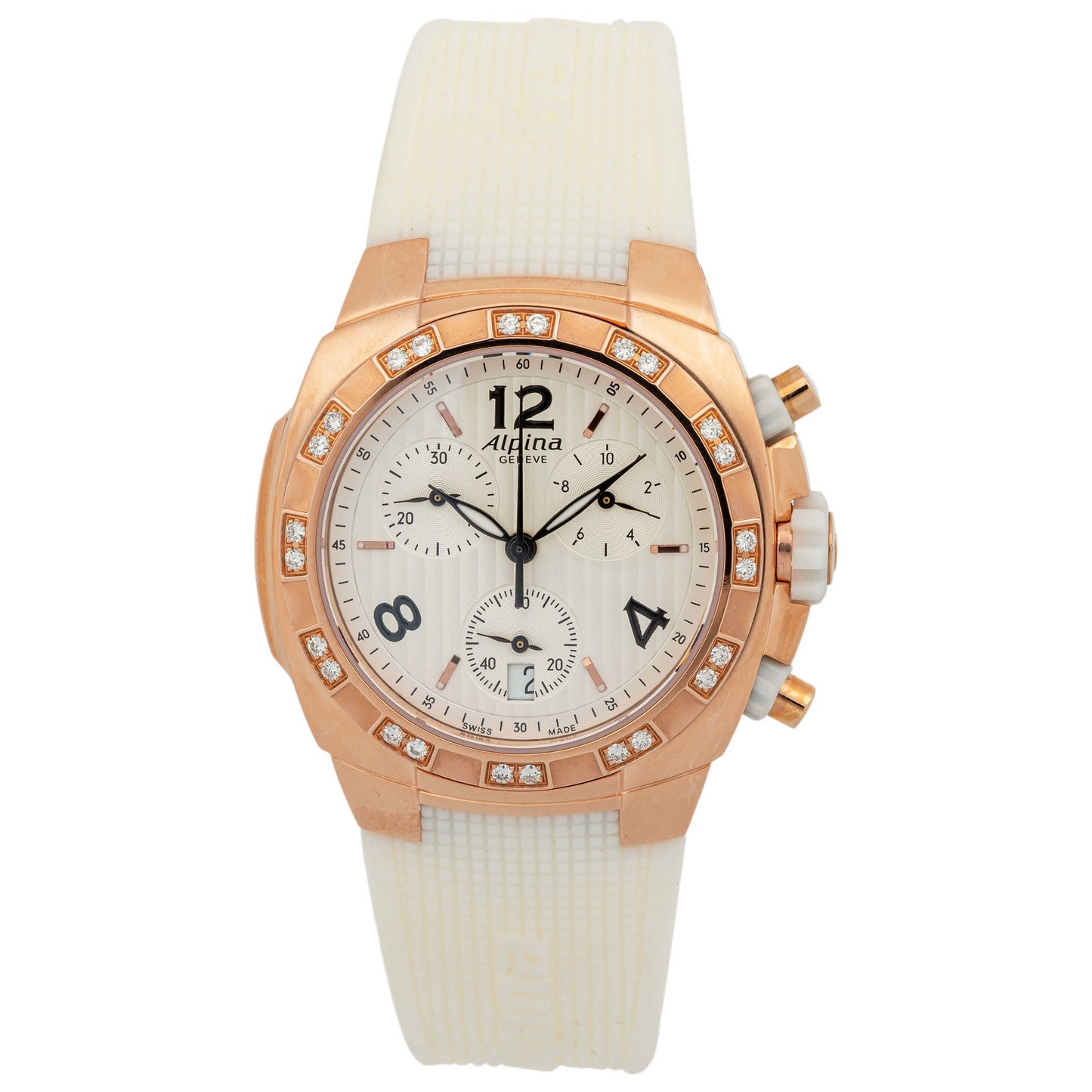 Front view of Alpina Avalanche Women's Quartz Watch AL-350LWWW2AD4