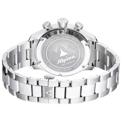 Left view of Alpina Startimer Pilot Men's Quartz Watch AL-371BG4S6B