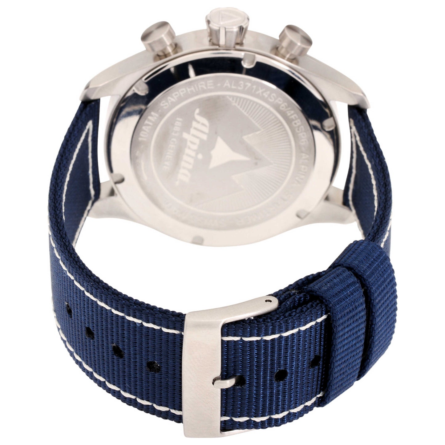 Left view of Alpina Startimer Pilot Men's Automatic Watch AL-371NN4S6