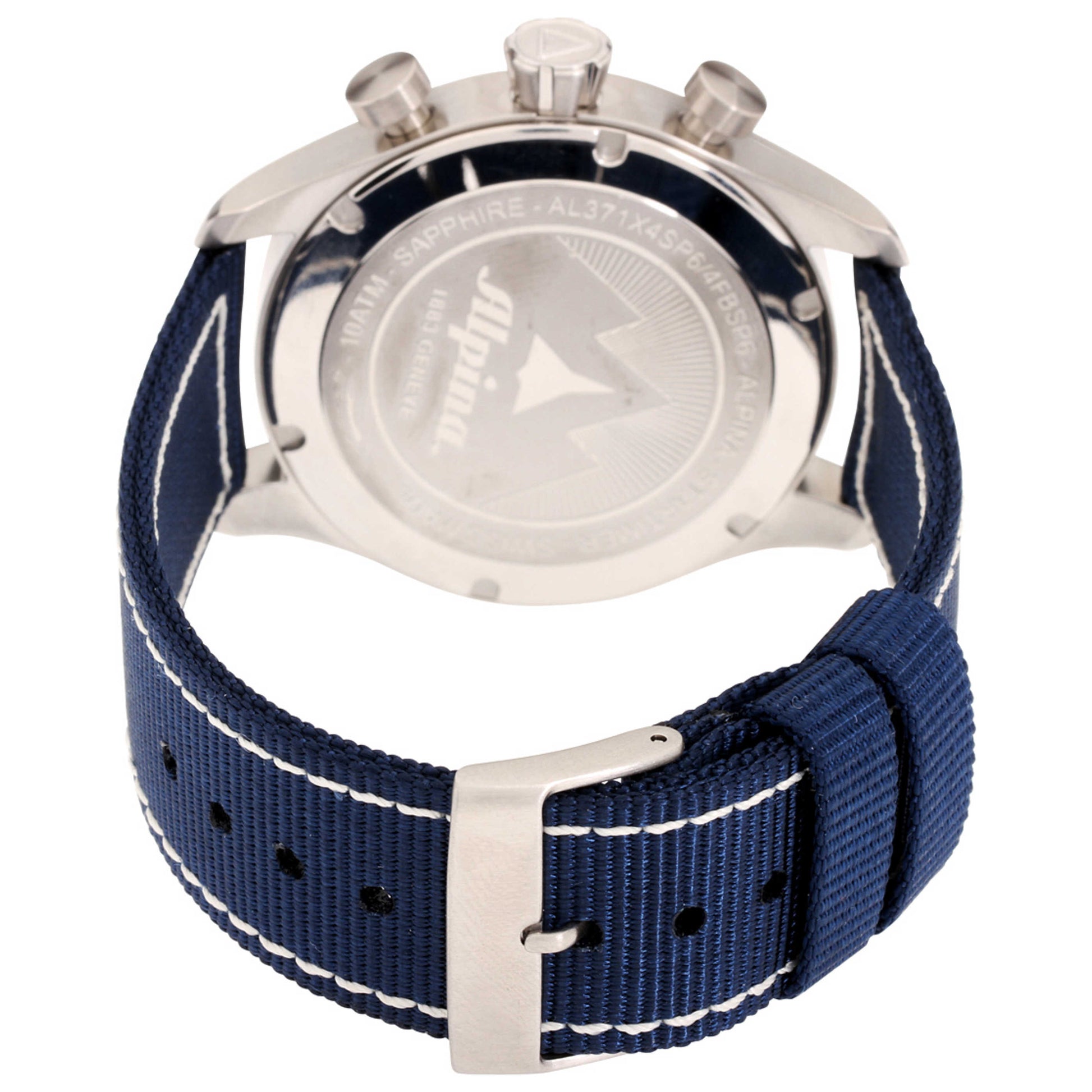 Left view of Alpina Startimer Pilot Men's Automatic Watch AL-371NN4S6