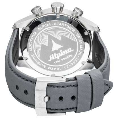 Left view of Alpina Startimer Pilot Men's Quartz Watch AL-372B4S6