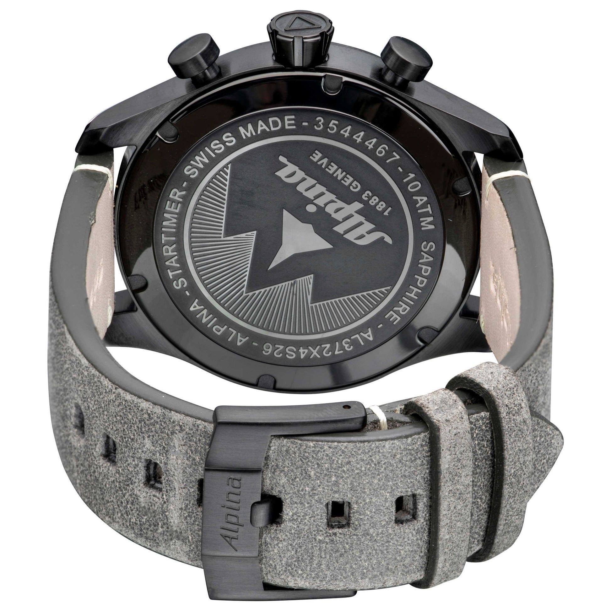 Right view of Alpina Startimer Pilot Men's Quartz Watch AL-372BB4FBS26