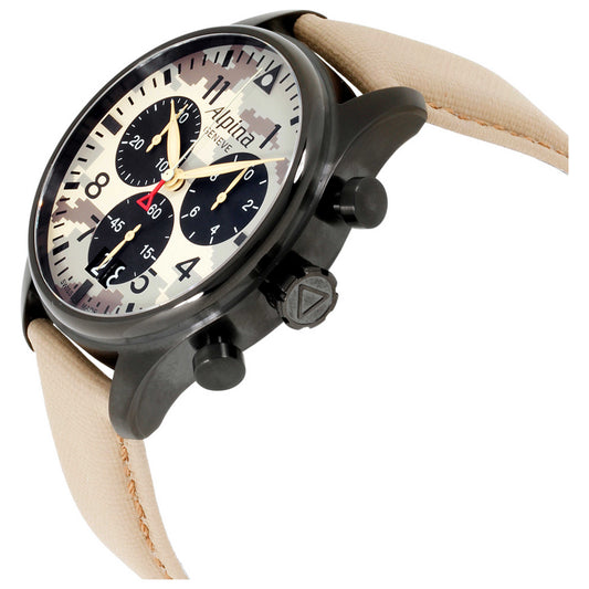 Back view of Alpina Startimer Men's Quartz Watch AL-372MLY4FBS6