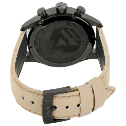 Left view of Alpina Startimer Men's Quartz Watch AL-372MLY4FBS6