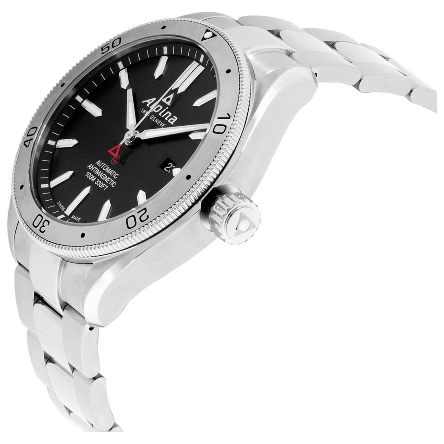 Back view of Alpina Alpiner Men's Automatic Watch AL-525BS5AQ6B