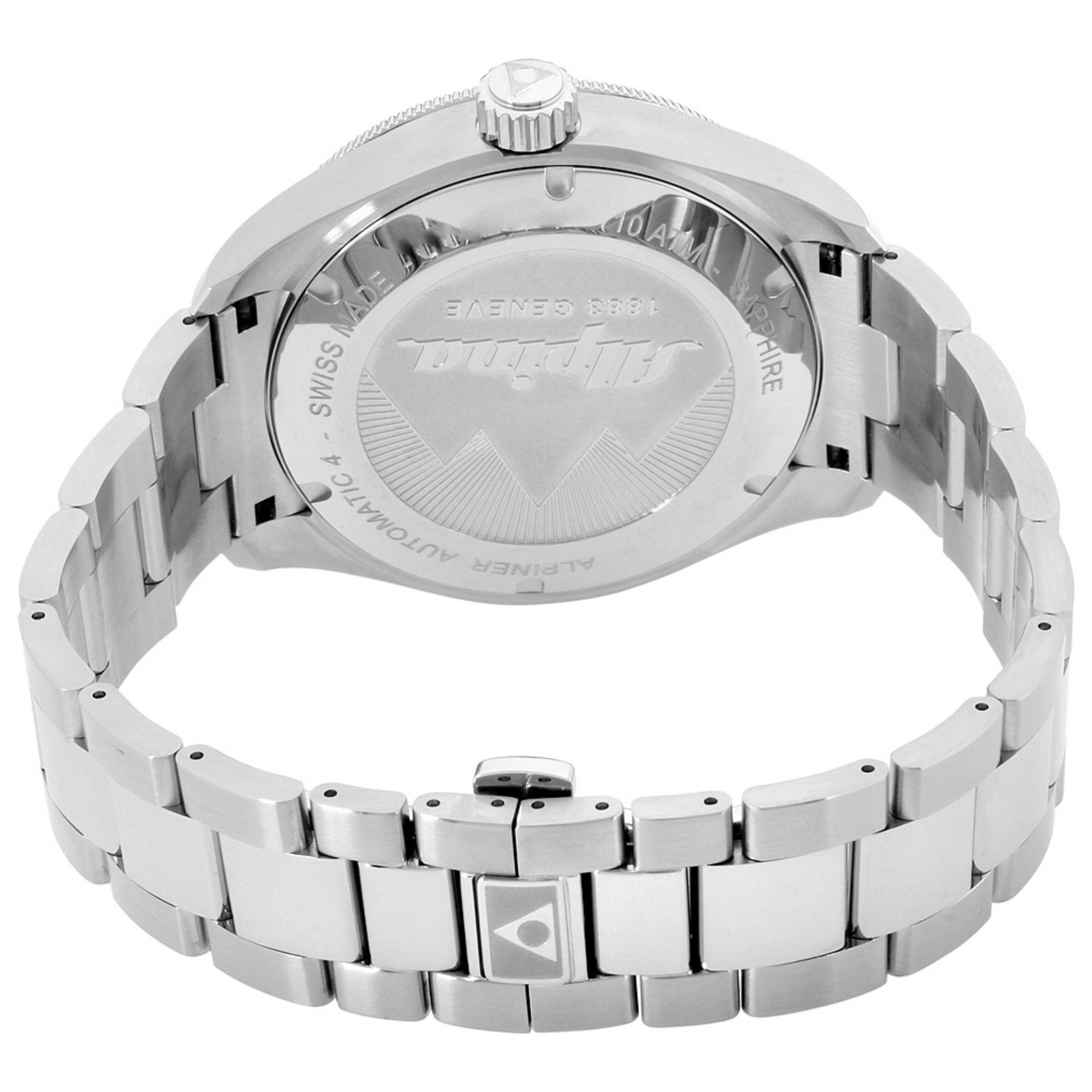 Left view of Alpina Alpiner Men's Automatic Watch AL-525BS5AQ6B