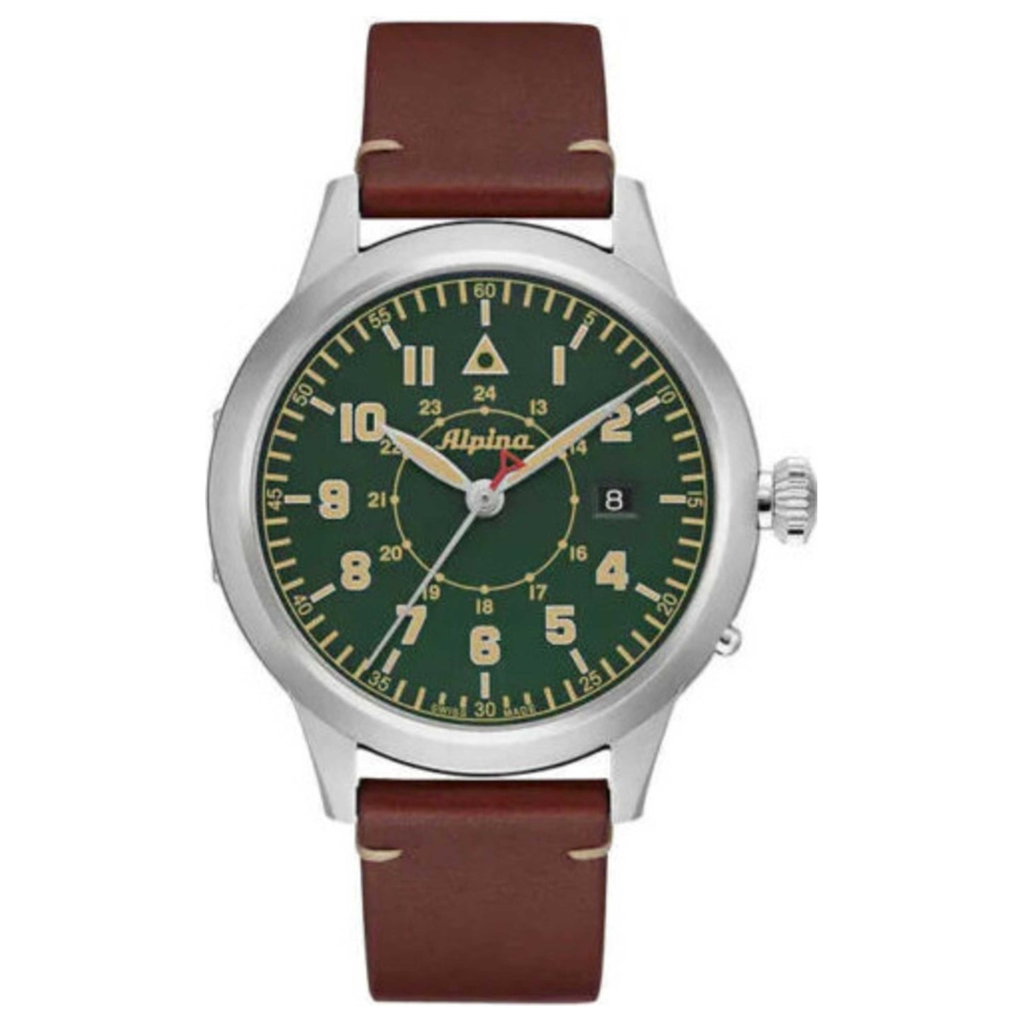 Front view of Alpina Startimer Men's Automatic Watch AL-525KBG4SH6