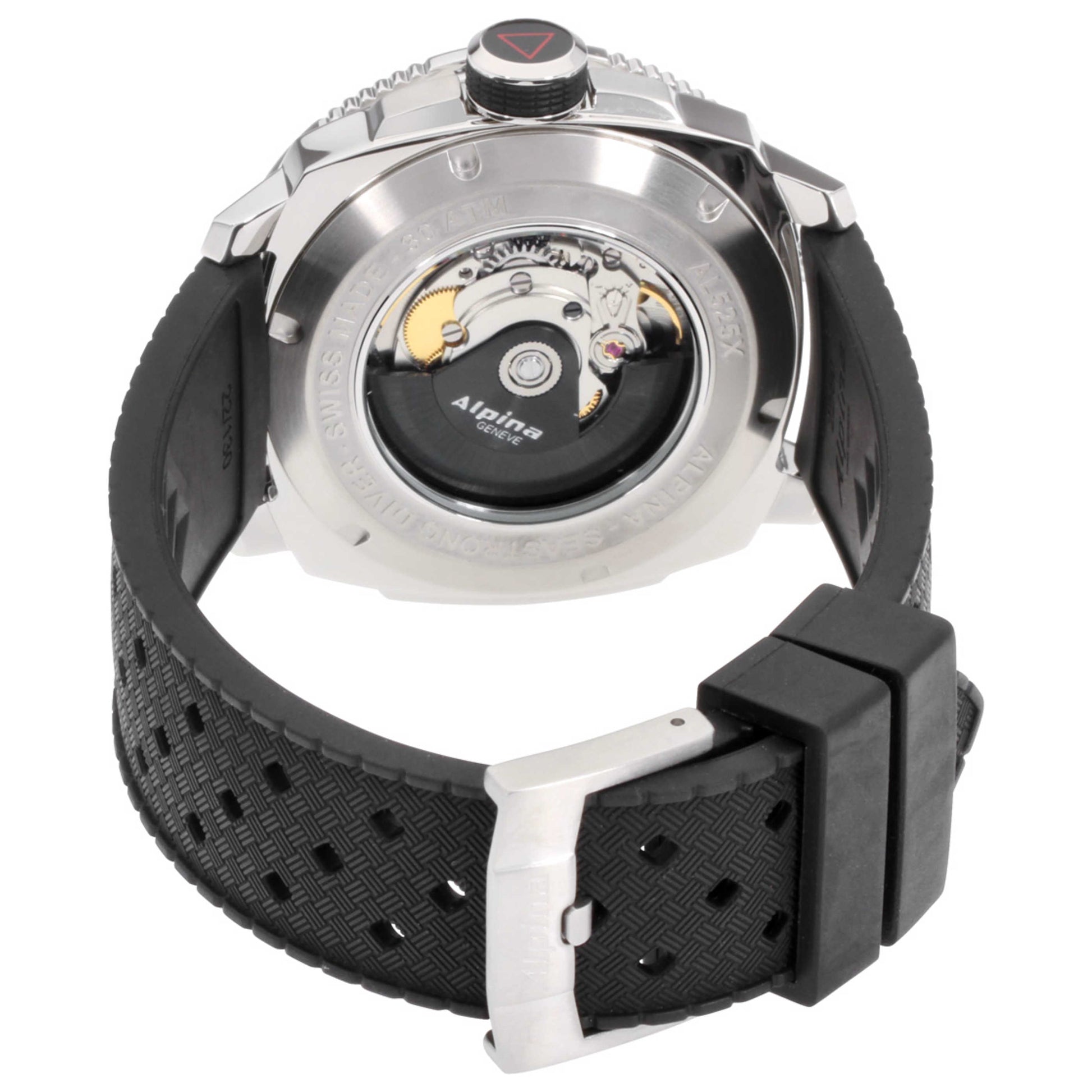 Alpina Seastrong Men's Automatic Watch AL-525LBG4V6 - Image #3