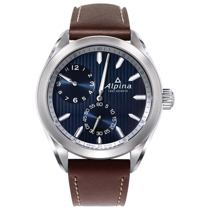 Front view of Alpina Alpiner Regulator Men's Automatic Watch AL-650NNS5E6