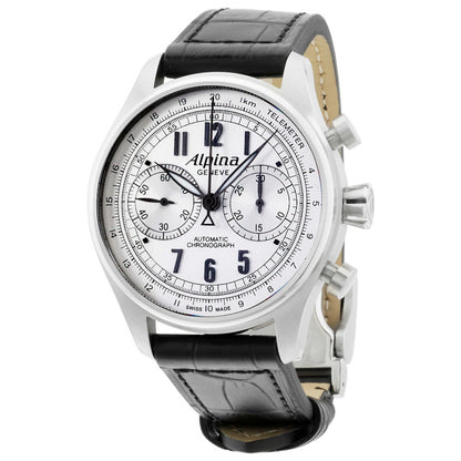 Front view of Alpina Startimer Men's Automatic Watch AL-860SCP4S6