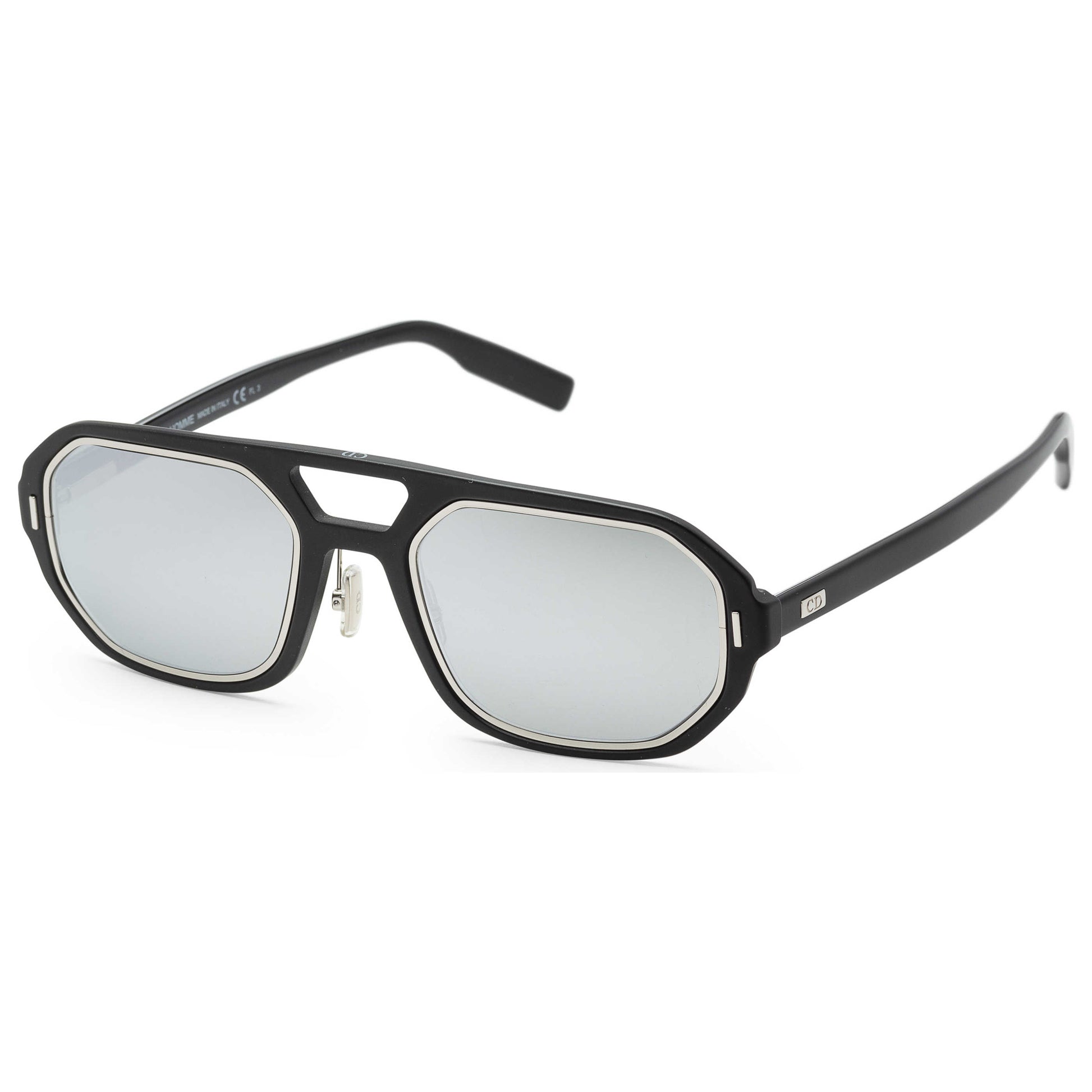 Front view of Christian Dior Homme AL Men's Sunglasses AL1314S-0P5I-541I