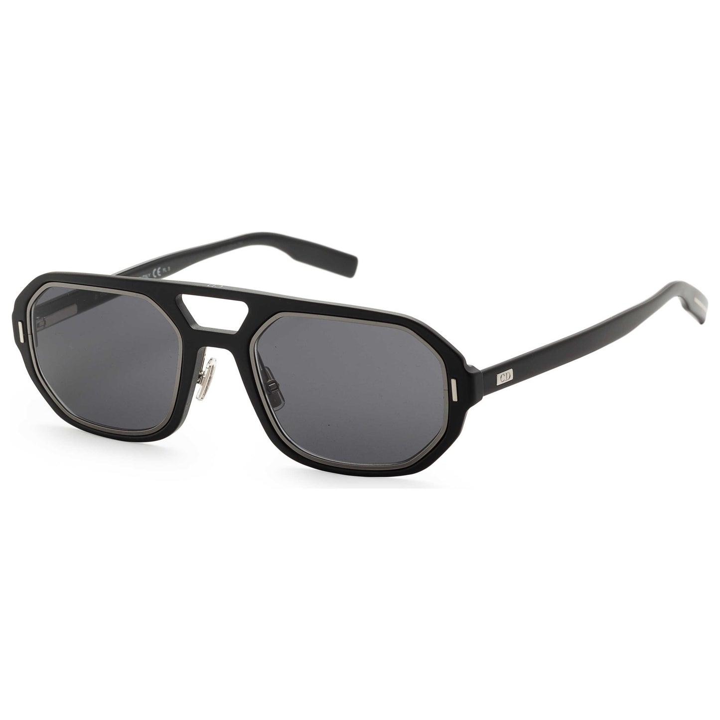 Front view of Christian Dior Homme AL Men's Sunglasses AL1314S-0RZZ-54S5