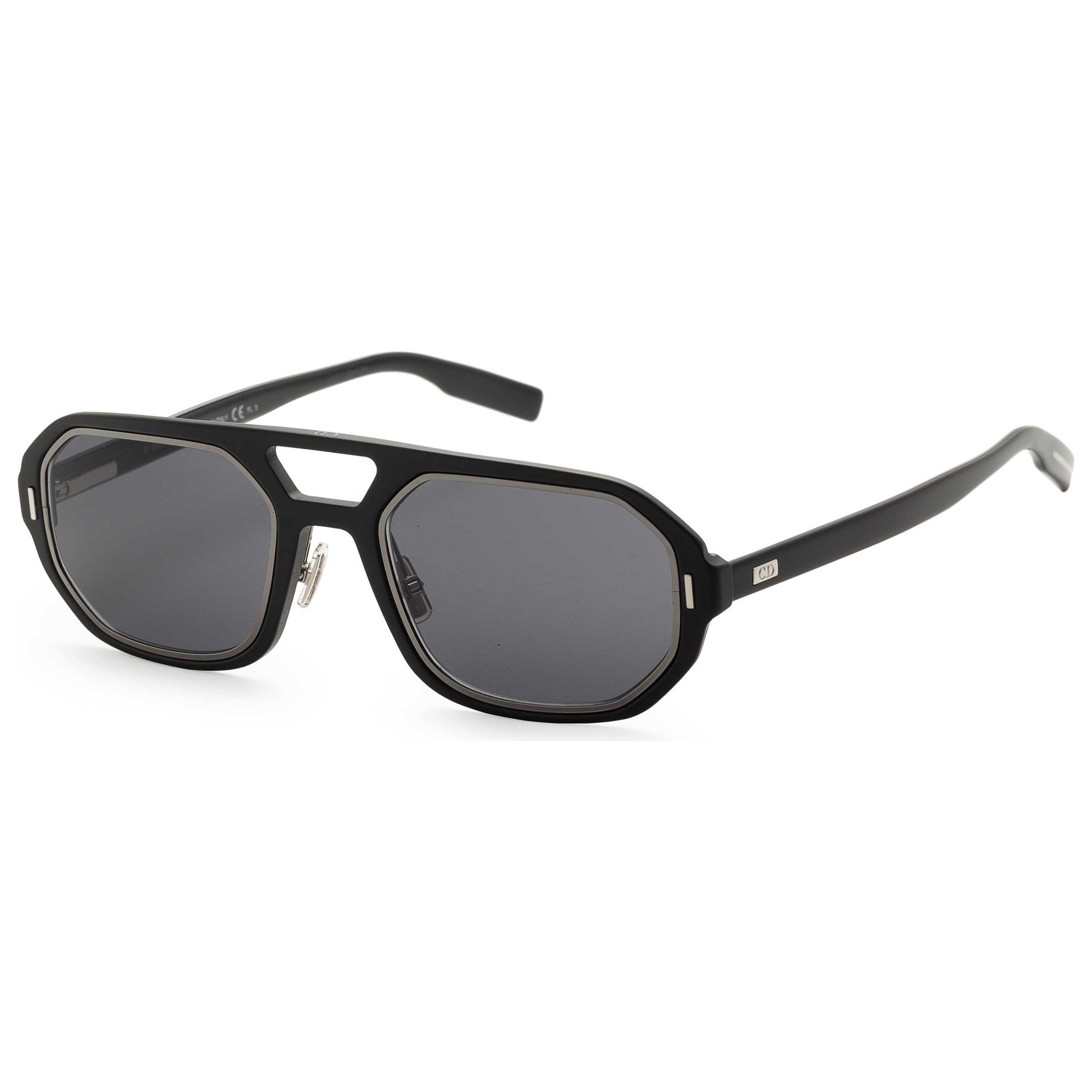 Front view of Christian Dior Homme AL Men's Sunglasses AL1314S-0RZZ-54S5