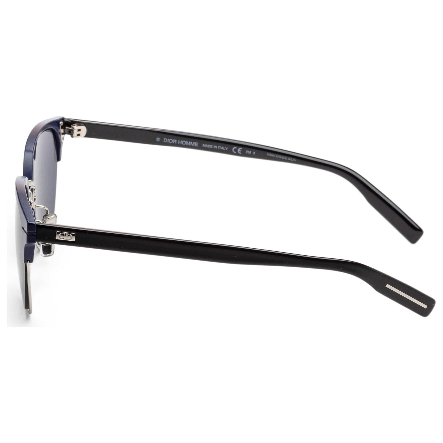 Left view of Christian Dior Homme AL Men's Sunglasses AL1315S-0FLL-KU