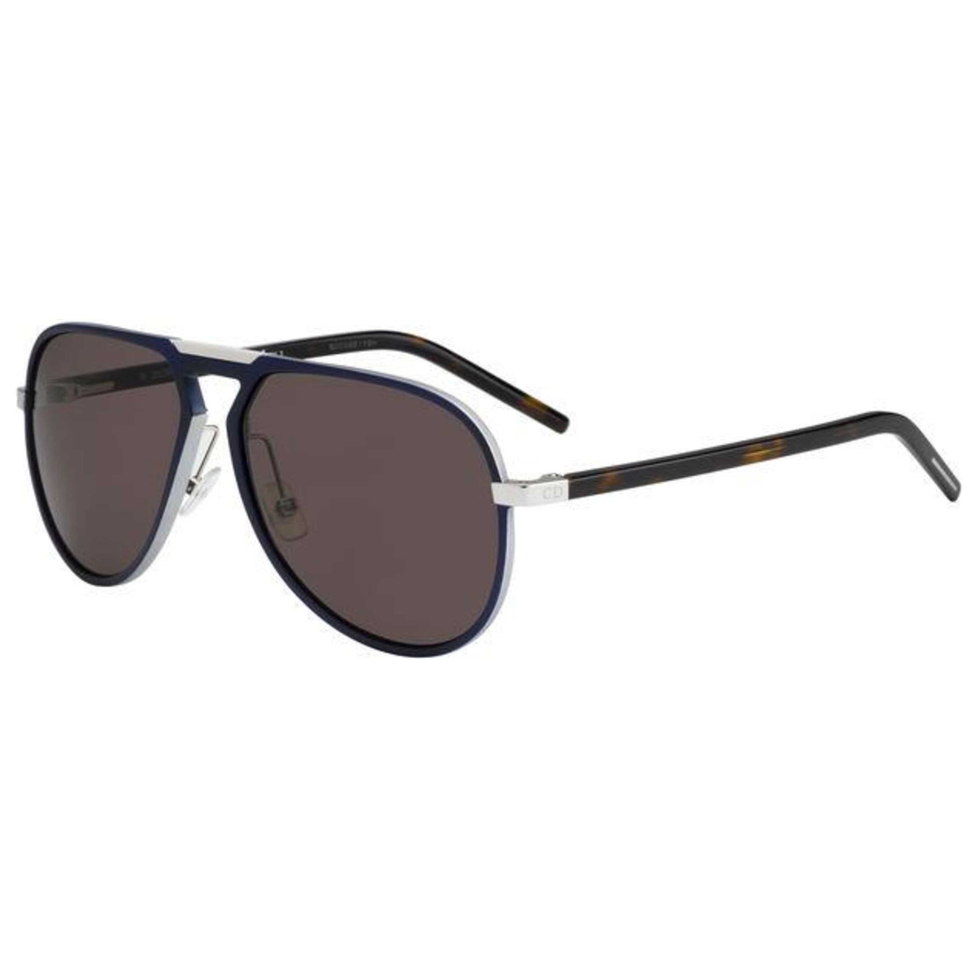 Front view of Christian Dior Homme AL Men's Sunglasses AL132S-UFA-L3