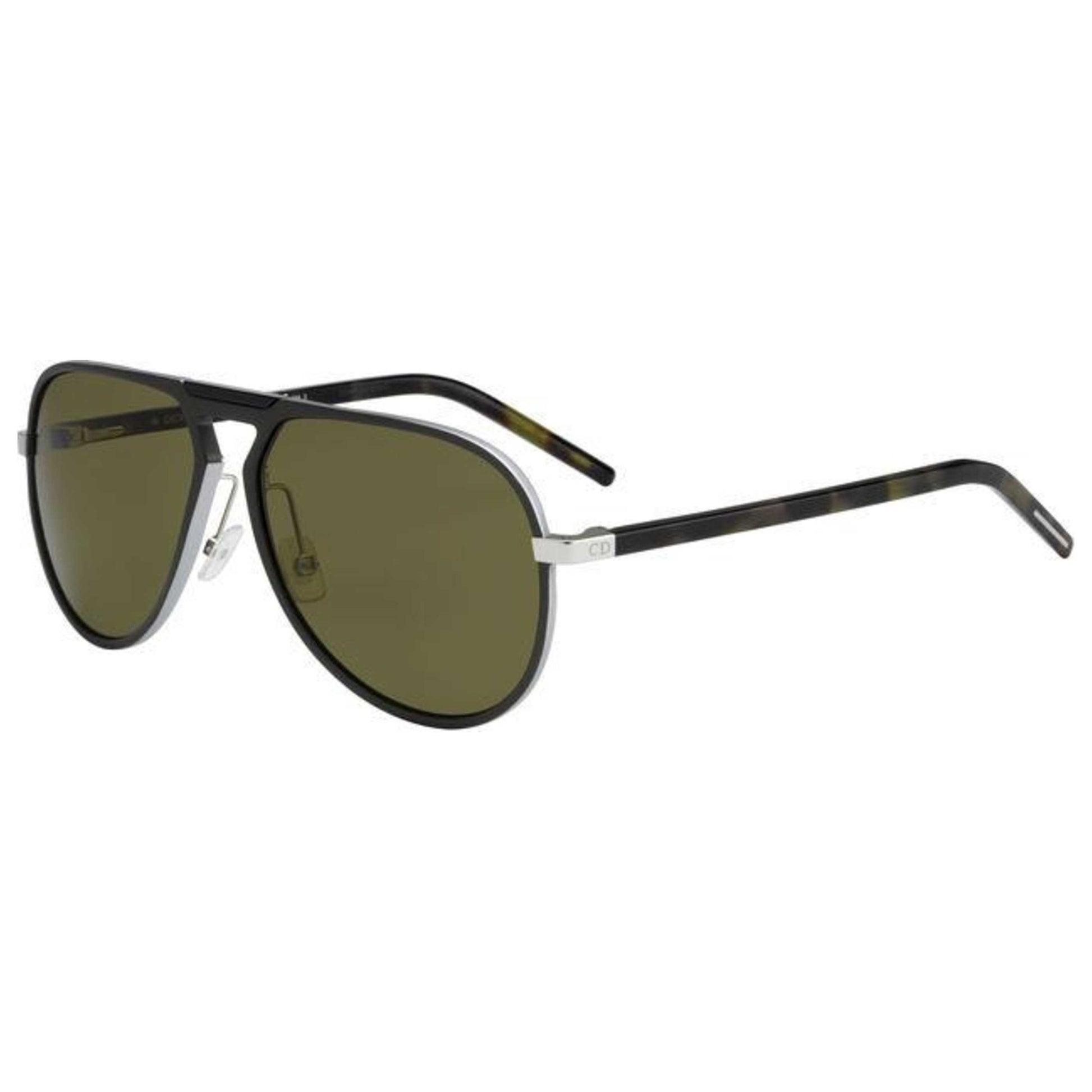 Front view of Christian Dior Homme AL Men's Sunglasses AL132S-UFB-A6