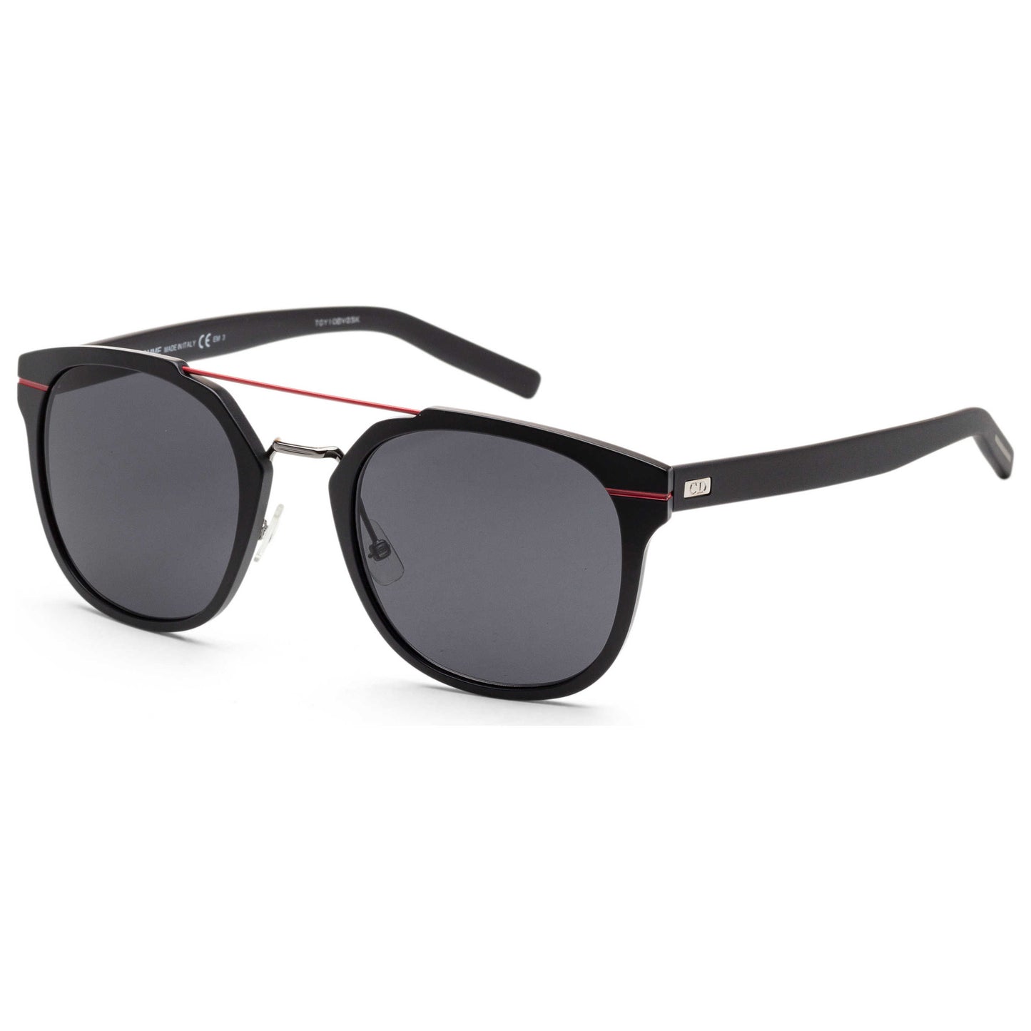 Front view of Christian Dior Homme AL Men's Sunglasses AL135F-020V-IR