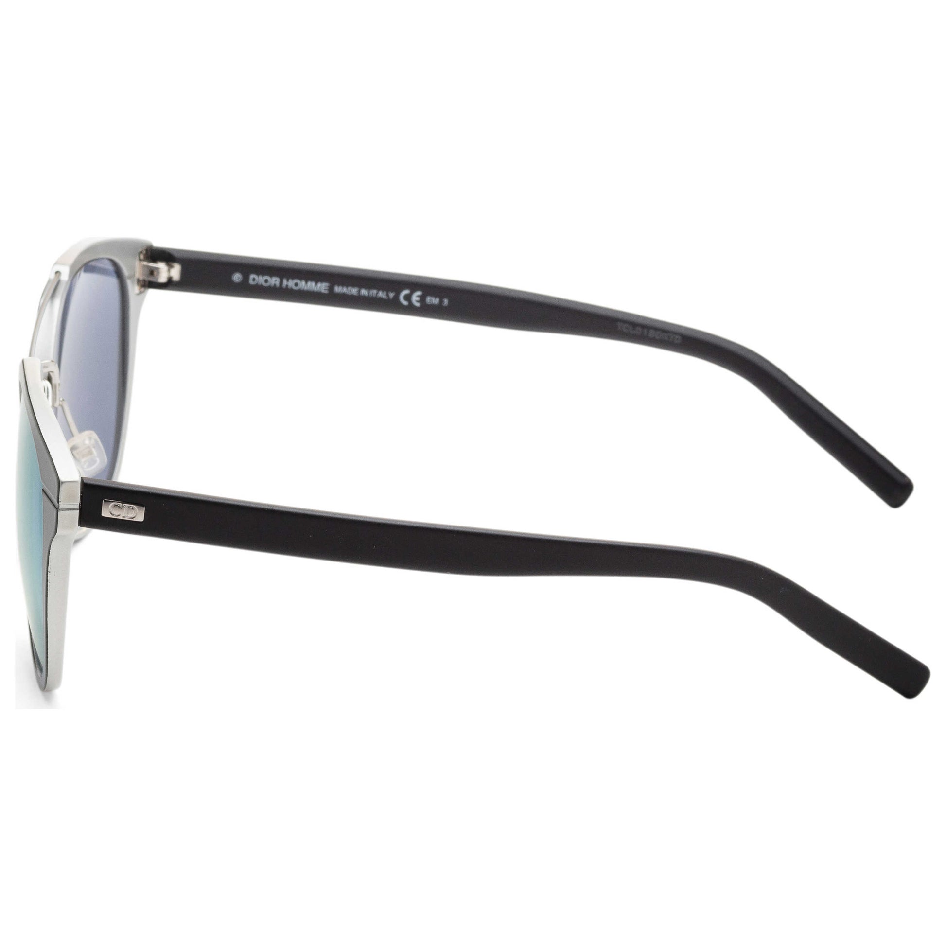 Left view of Christian Dior Homme Black Tie Men's Sunglasses AL135F-0SCA-3J