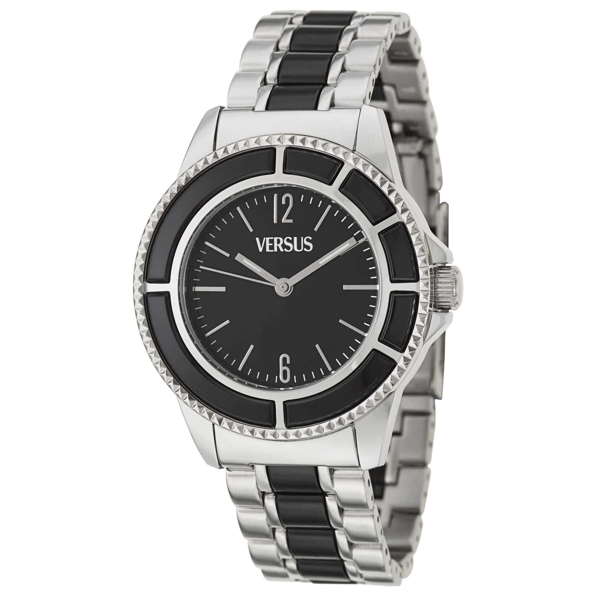 Front view of Versus Versace Tokyo Men's Japanese Quartz (Battery-Powered) Watch AL13LBQ809A999