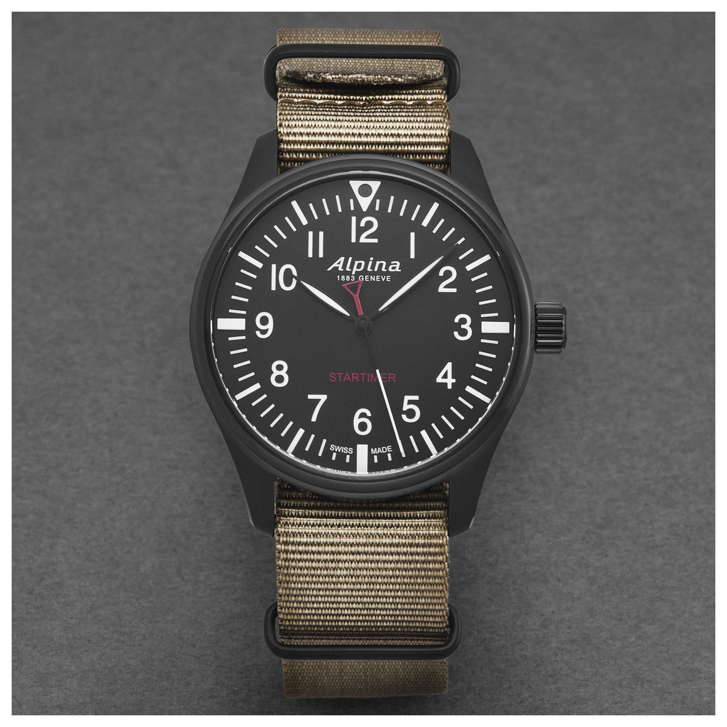 Alpina Startimer Pilot Men's Quartz Watch AL235B4FBS6 - Image #5
