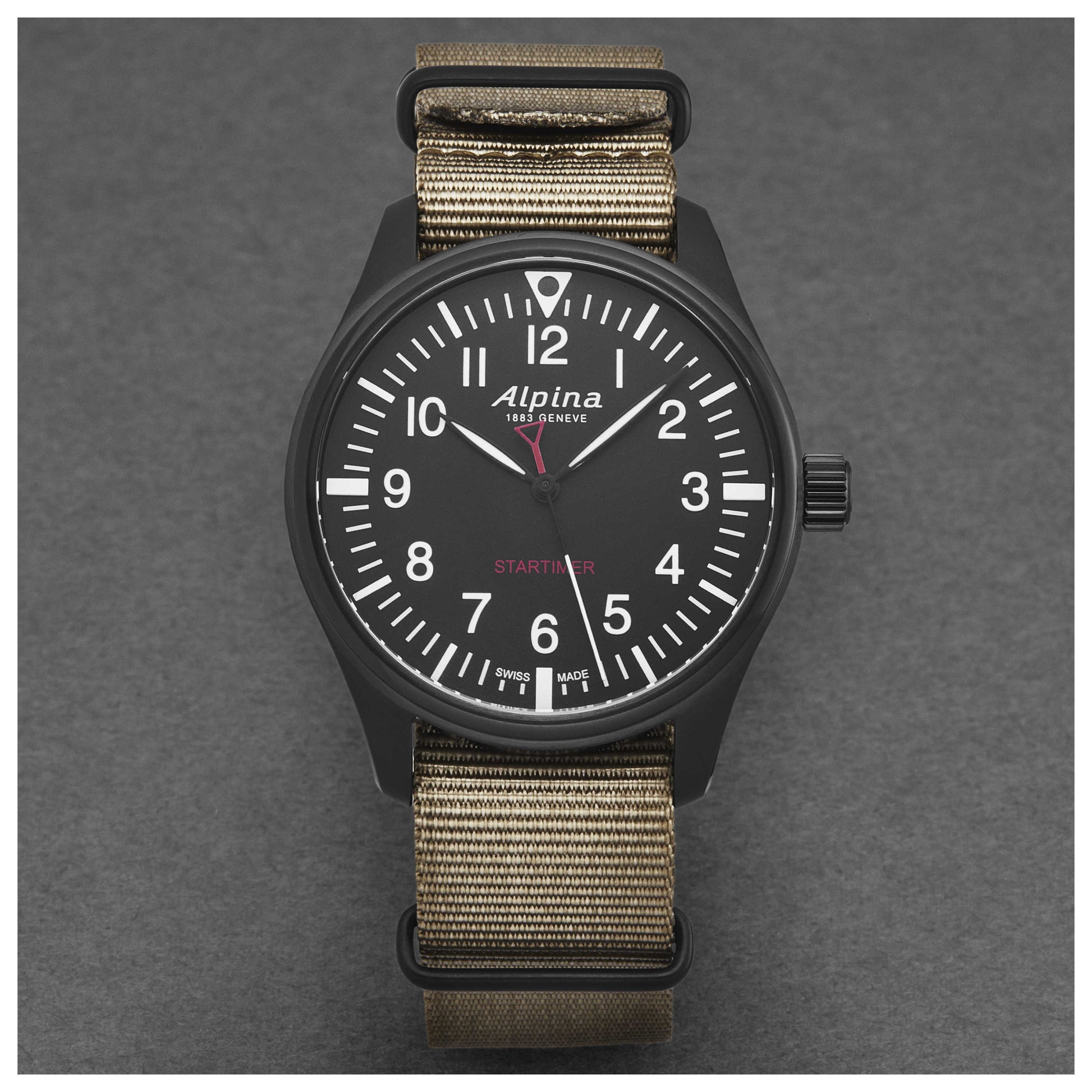 Alpina Startimer Pilot Men's Quartz Watch AL235B4FBS6 - Image #5