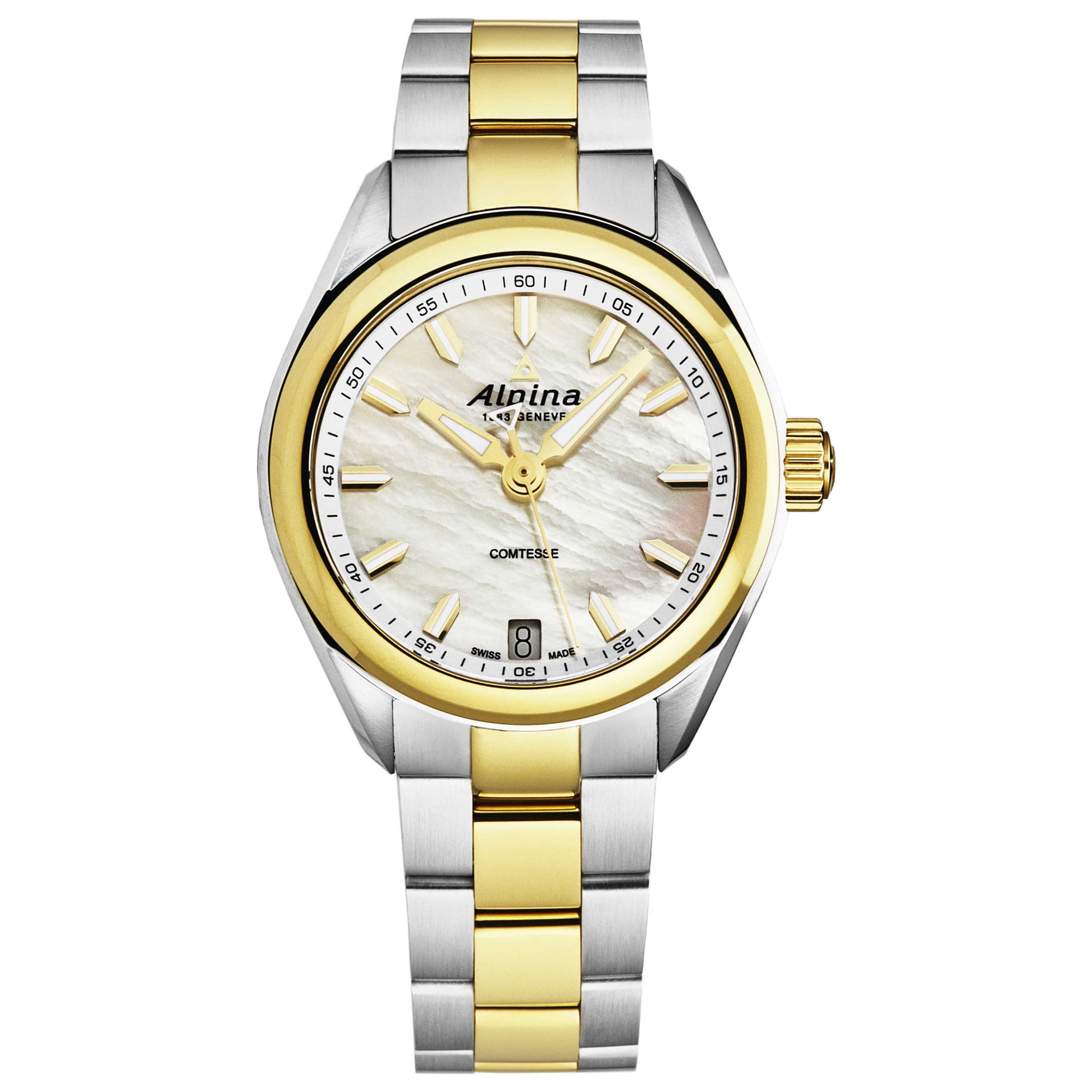 Front view of Alpina Startimer Pilot Men's Quartz Watch AL240B4FBS6
