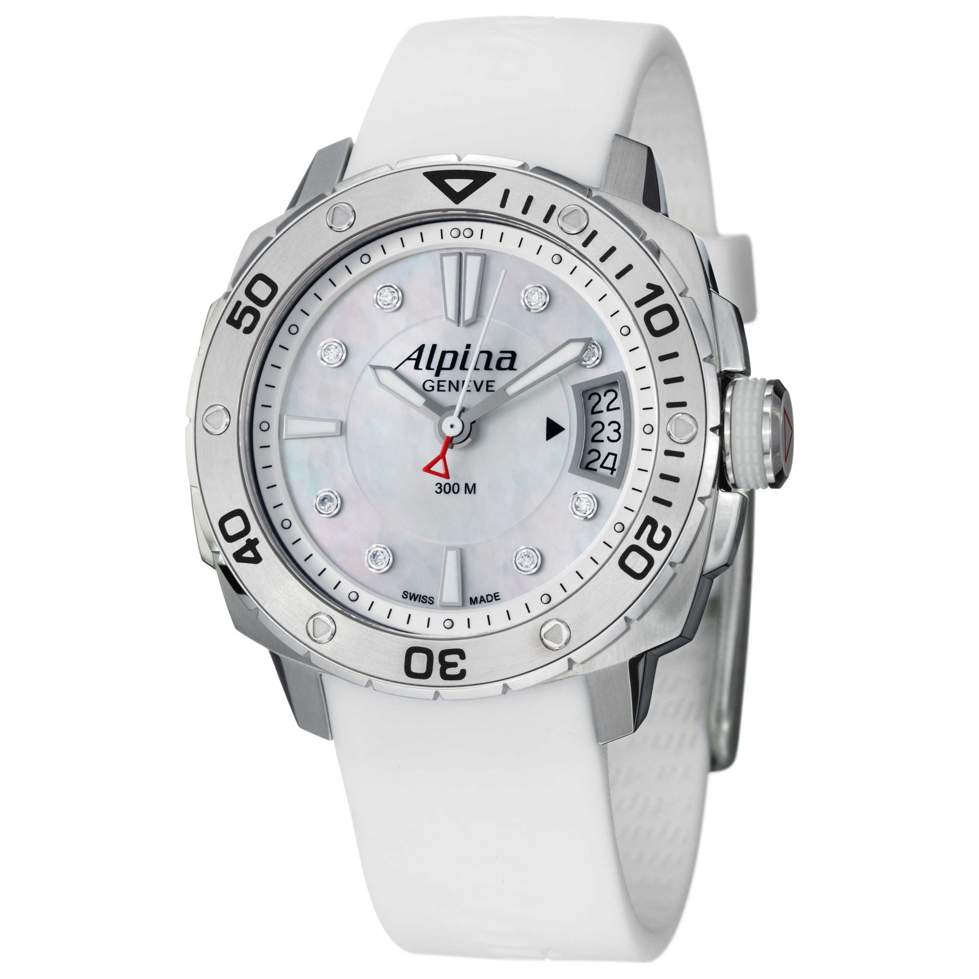 Front view of Alpina Extreme Diver Women's Quartz Watch AL240LSD3V6