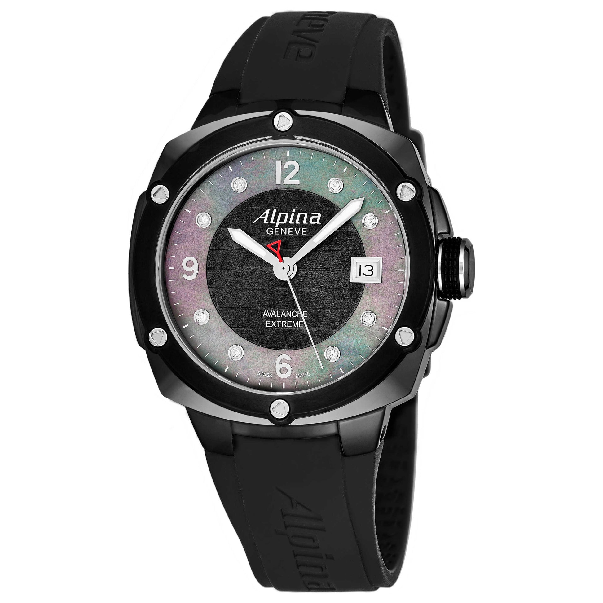 Front view of Alpina Adventure Men's Quartz Watch AL240MPBD3FBAEC