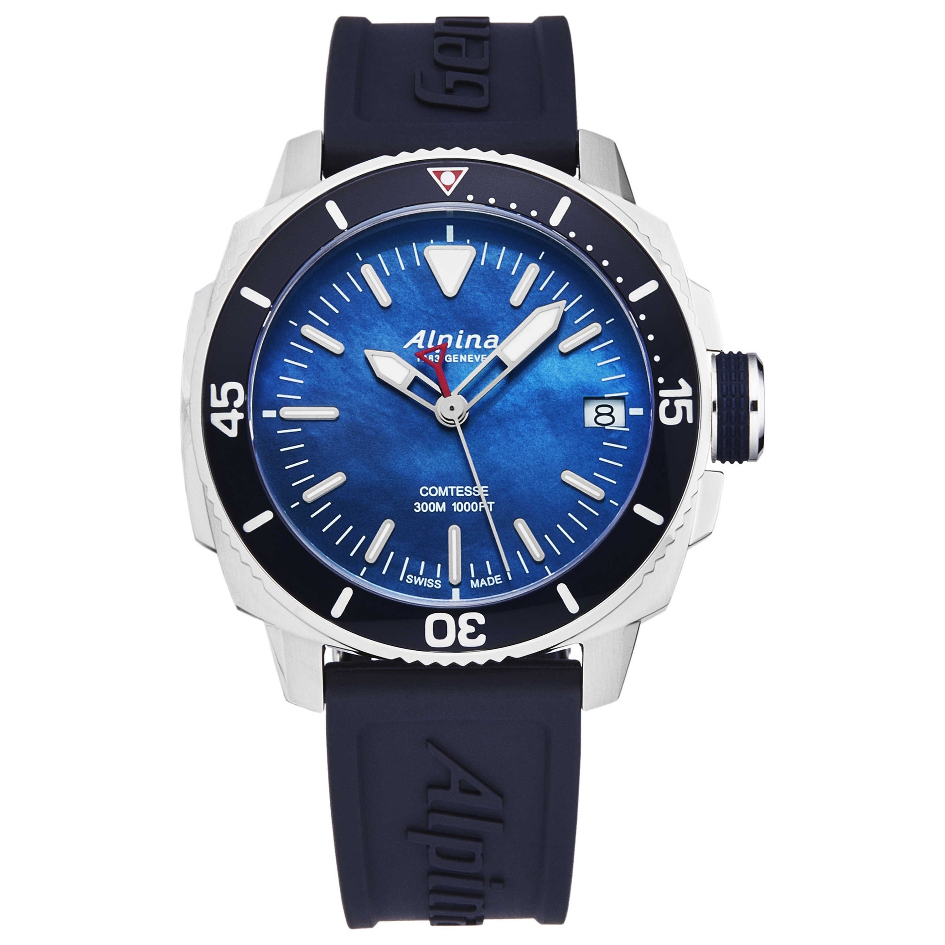 Front view of Alpina Comtesse Women's Quartz Watch AL240MPN2VC6