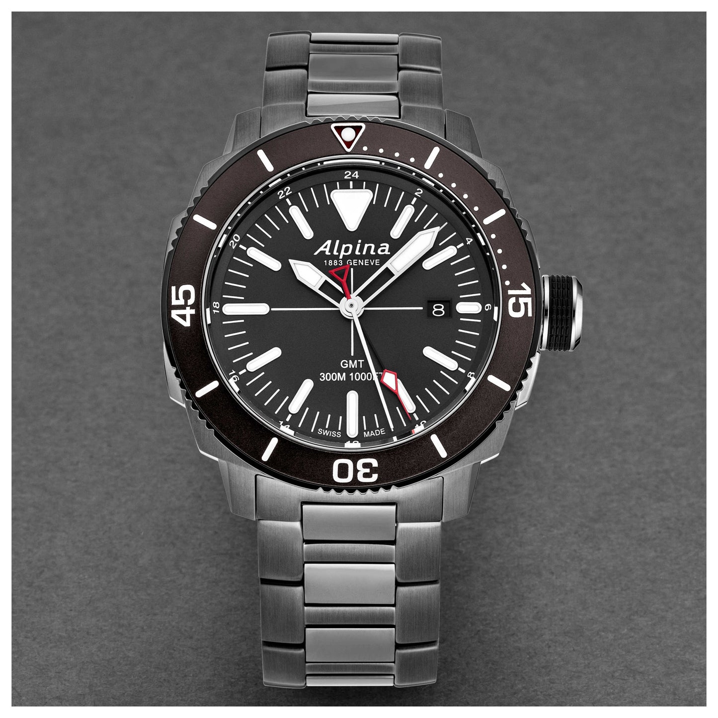 Alpina Seastrong Diver Men's Quartz Watch AL247LGG4TV6B - Image #4