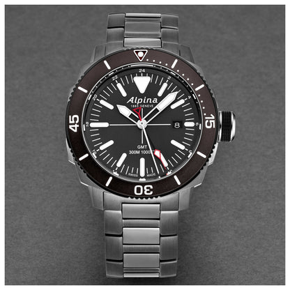 Alpina Seastrong Diver Men's Quartz Watch AL247LGG4TV6B - Image #4