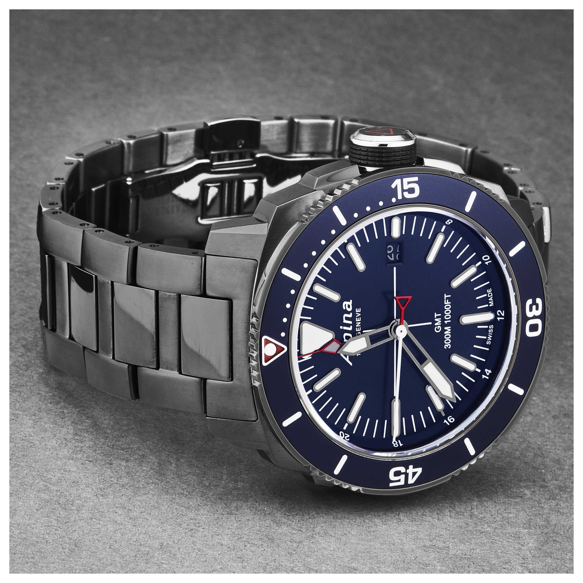 Alpina Seastrong Diver Men's Quartz Watch AL247LNN4TV6B - Image #4