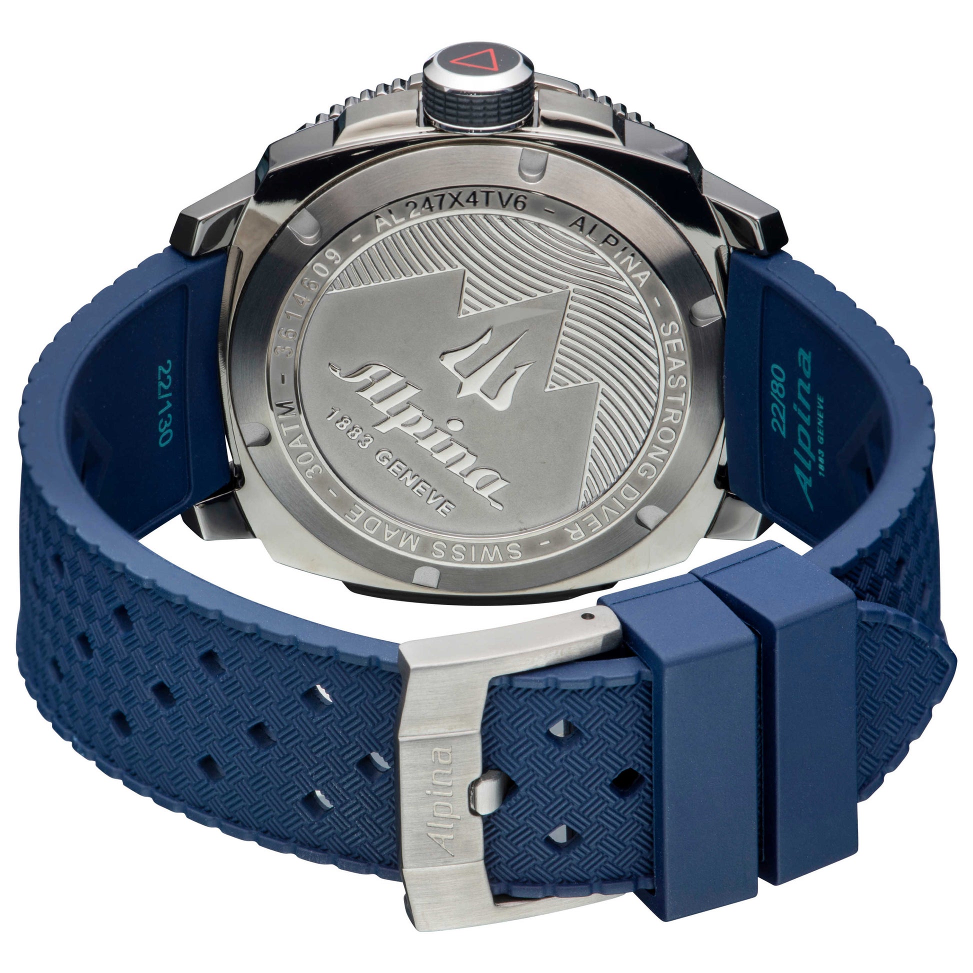 Alpina Seastrong Diver Men's Quartz Watch AL247LNN4TV6 - Image #3